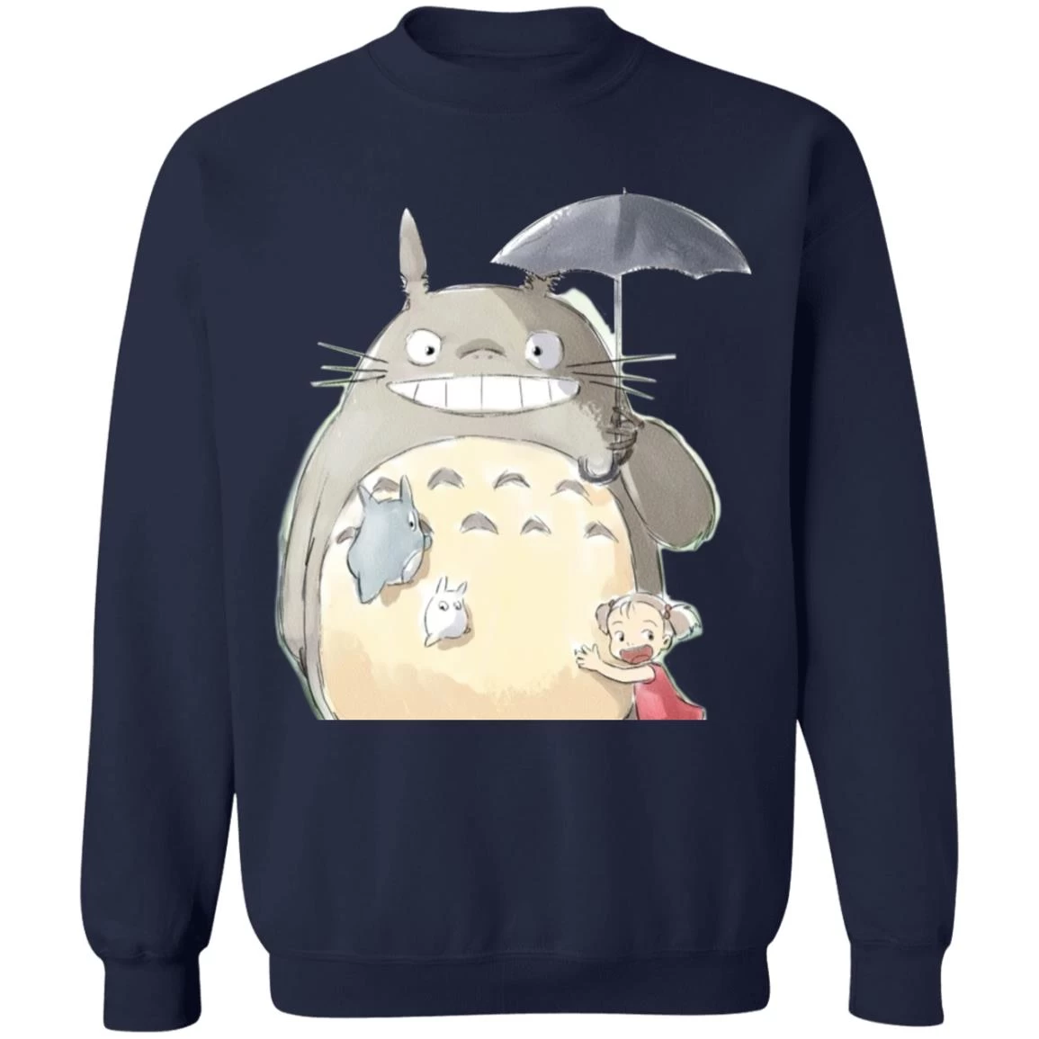 Totoro Family And Mei Sweatshirt 17 Totoro Family And Mei Sweatshirt - Image 15