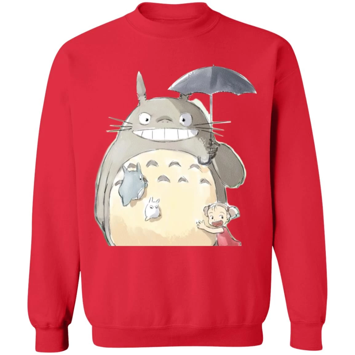Totoro Family And Mei Sweatshirt 8 Totoro Family And Mei Sweatshirt - Image 6
