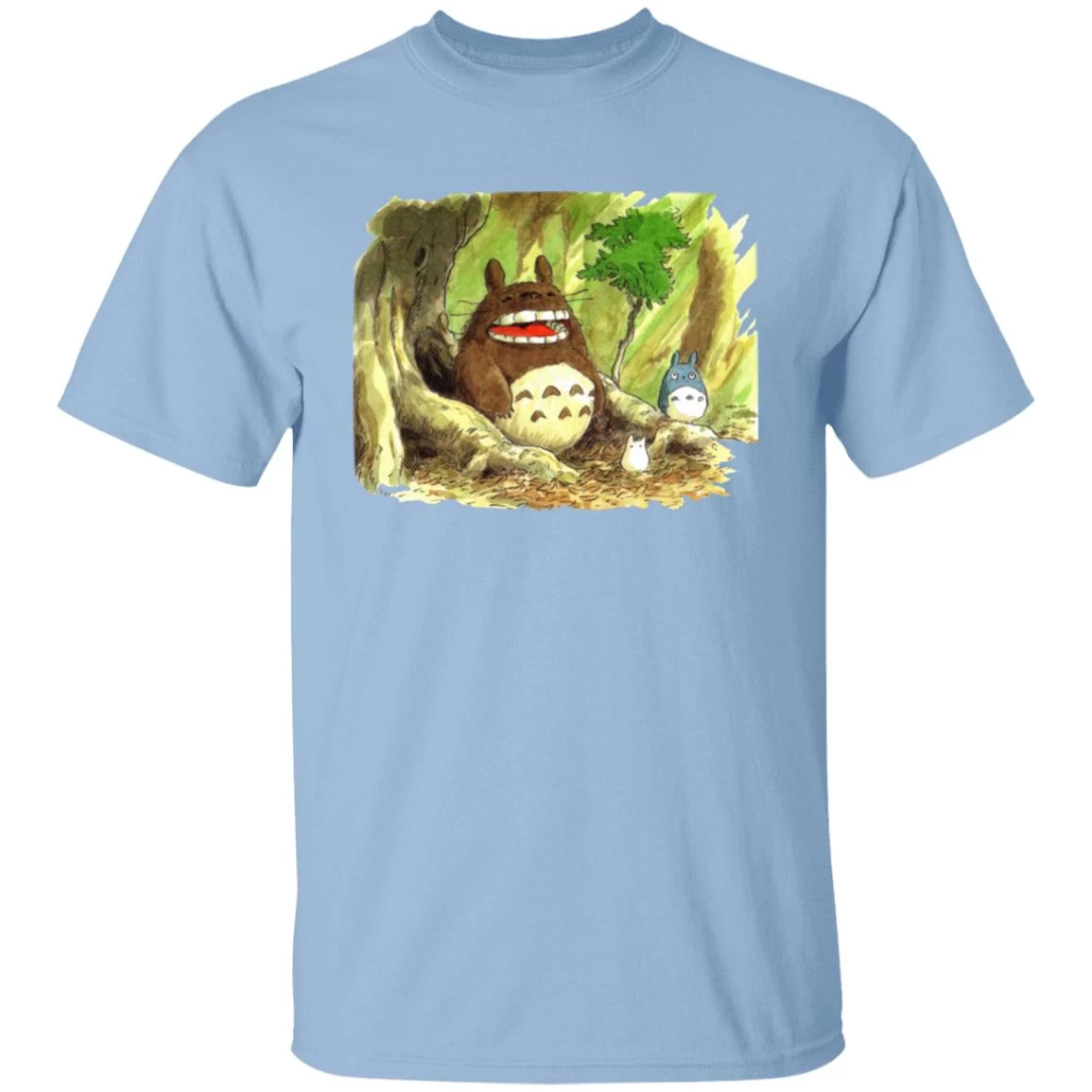 Totoro In Jungle Water Color T Shirt 14 Totoro In Jungle Water Color T Shirt - Image 12