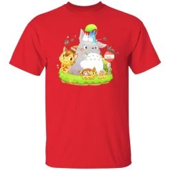 Totoro Family And The Cat Bus T Shirt -Ghibli Shop redirect11262021071109 7