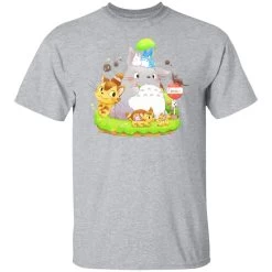 Totoro Family And The Cat Bus T Shirt -Ghibli Shop redirect11262021071109 8