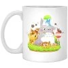 Totoro Family And The Cat Bus Mug -Ghibli Shop redirect11262021071121