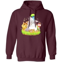 Totoro Family And The Cat Bus Hoodie -Ghibli Shop redirect11262021071137 1
