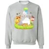 Totoro Family And The Cat Bus Sweatshirt -Ghibli Shop redirect11262021071149