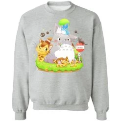 Totoro Family And The Cat Bus Sweatshirt 36 Totoro Family And The Cat Bus Sweatshirt -Ghibli Shop redirect11262021071149 18