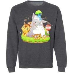 Totoro Family And The Cat Bus Sweatshirt 30 Totoro Family And The Cat Bus Sweatshirt -Ghibli Shop redirect11262021071149 6 1