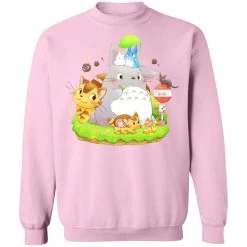 Totoro Family And The Cat Bus Sweatshirt 32 Totoro Family And The Cat Bus Sweatshirt -Ghibli Shop redirect11262021071149 8 1