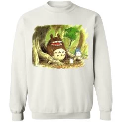 Totoro In Jungle Water Color Sweatshirt 21 Totoro In Jungle Water Color Sweatshirt -Ghibli Shop redirect11262021071159 1