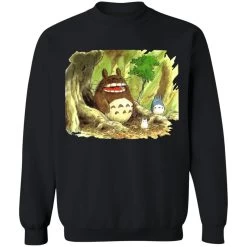 Totoro In Jungle Water Color Sweatshirt 29 Totoro In Jungle Water Color Sweatshirt -Ghibli Shop redirect11262021071159 2 1