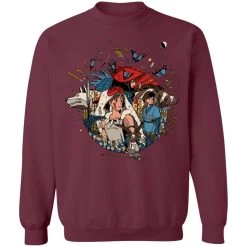 Princess Mononoke Kokyo Sweatshirt Unisex -Ghibli Shop redirect11272020011132 3