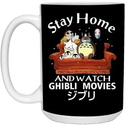 Stay Home And Watch Ghibli Movie Mug -Ghibli Shop redirect11272020021103 3