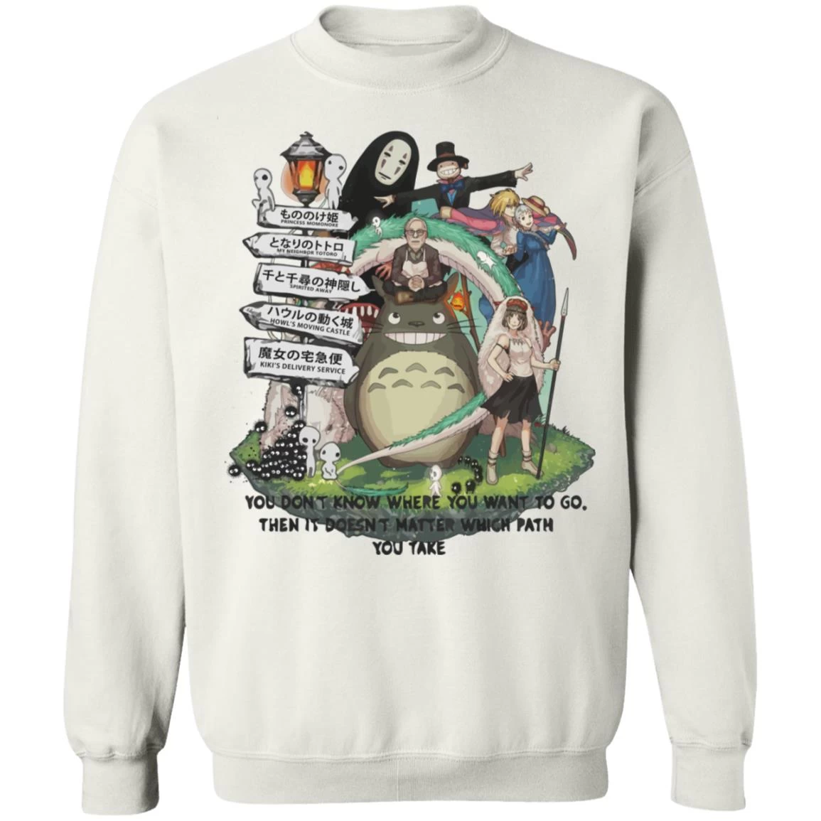 Studio Ghibli Hayao Miyazaki With His Arts Sweatshirt Unisex 13 Studio Ghibli Hayao Miyazaki With His Arts Sweatshirt Unisex - Image 11