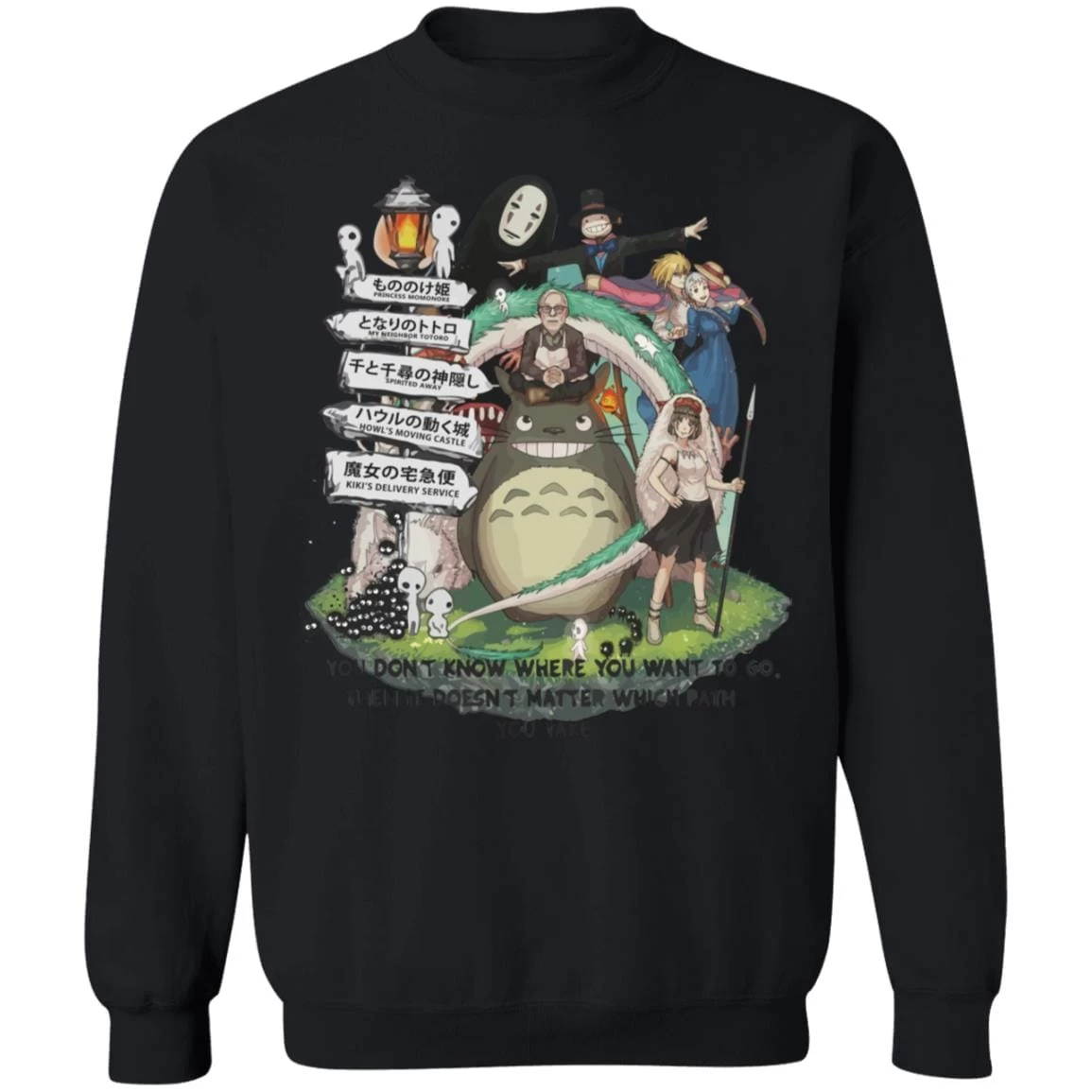 Studio Ghibli Hayao Miyazaki With His Arts Sweatshirt Unisex 5 Studio Ghibli Hayao Miyazaki With His Arts Sweatshirt Unisex - Image 3