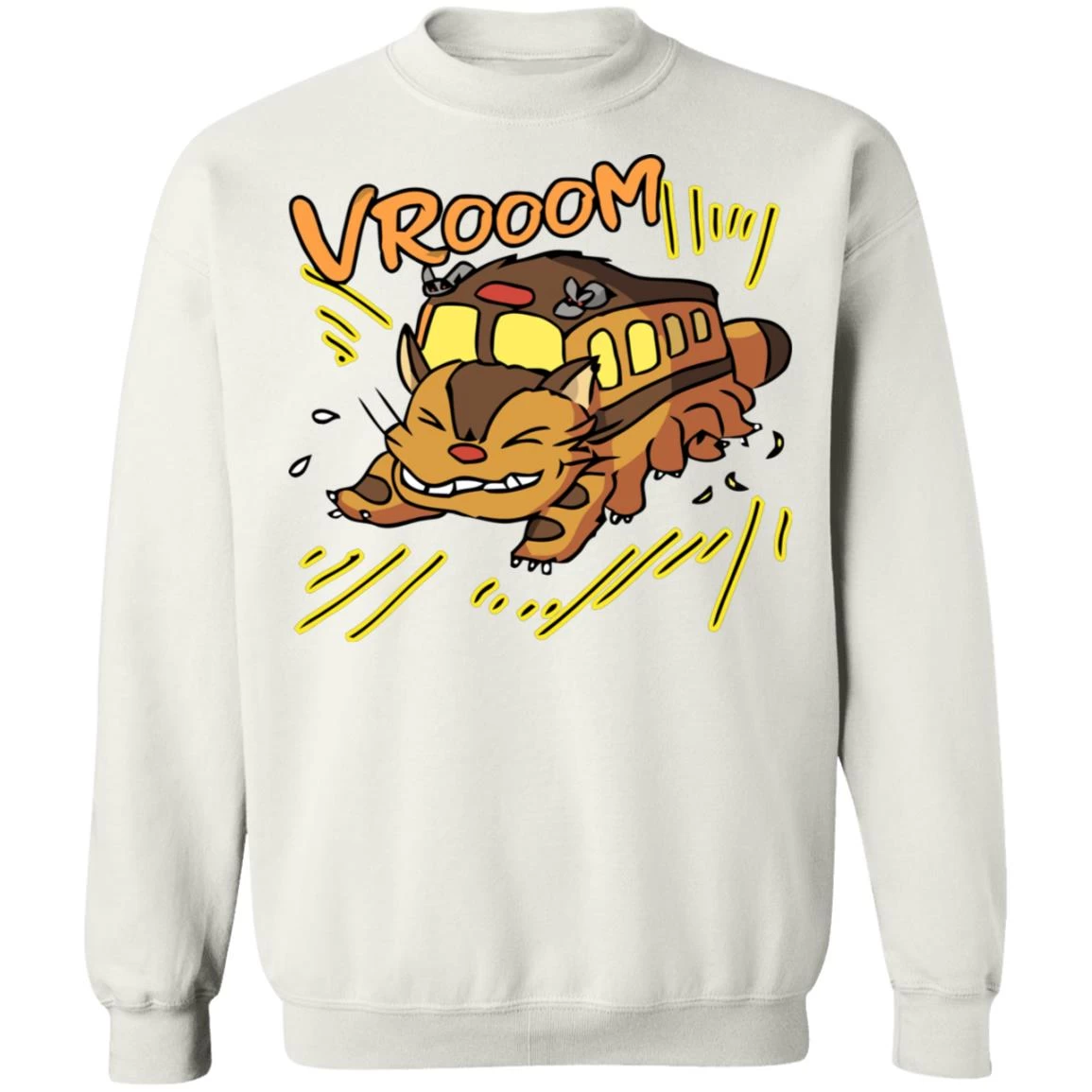 My Neighbor Totoro – Cat Bus Sweatshirt Unisex 12 My Neighbor Totoro – Cat Bus Sweatshirt Unisex - Image 10