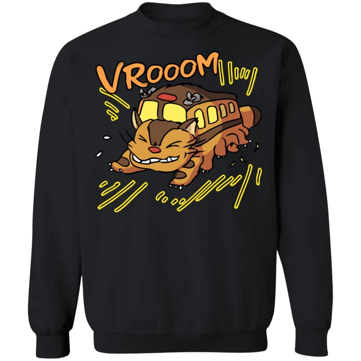 My Neighbor Totoro – Cat Bus Sweatshirt Unisex 13 My Neighbor Totoro – Cat Bus Sweatshirt Unisex - Image 11