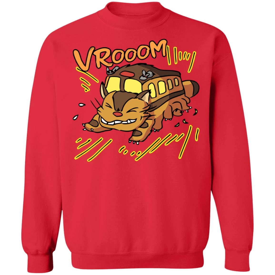 My Neighbor Totoro – Cat Bus Sweatshirt Unisex 16 My Neighbor Totoro – Cat Bus Sweatshirt Unisex - Image 14