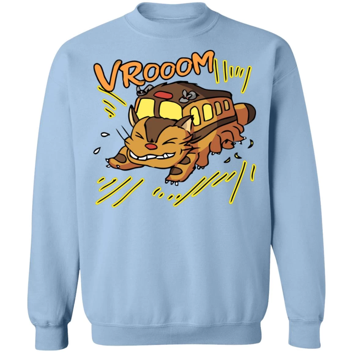 My Neighbor Totoro – Cat Bus Sweatshirt Unisex 9 My Neighbor Totoro – Cat Bus Sweatshirt Unisex - Image 7