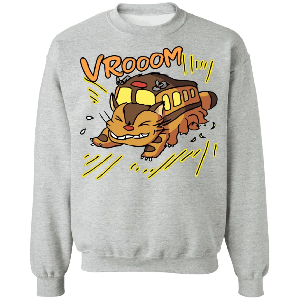 My Neighbor Totoro – Cat Bus Sweatshirt Unisex 11 My Neighbor Totoro – Cat Bus Sweatshirt Unisex - Image 9