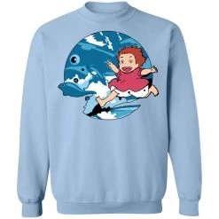 Ghibli Studio Ponyo On The Waves Sweatshirt Unisex -Ghibli Shop redirect11272020121131 12 1