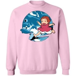 Ghibli Studio Ponyo On The Waves Sweatshirt Unisex -Ghibli Shop redirect11272020121131 13
