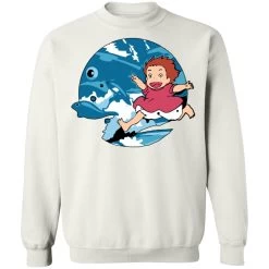 Ghibli Studio Ponyo On The Waves Sweatshirt Unisex -Ghibli Shop redirect11272020121131 6 1