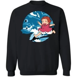 Ghibli Studio Ponyo On The Waves Sweatshirt Unisex -Ghibli Shop redirect11272020121131 7 1