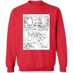 Totoro Original Character Sketch Sweatshirt Unisex -Ghibli Shop redirect11282020031101 5