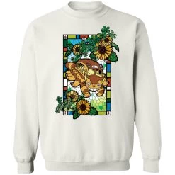My Neighbor Totoro – Cat Bus Stained Glass Art Sweatshirt -Ghibli Shop redirect11282020041117 1 1