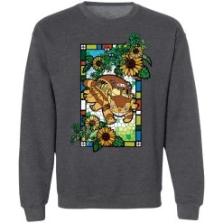 My Neighbor Totoro – Cat Bus Stained Glass Art Sweatshirt -Ghibli Shop redirect11282020041117 6