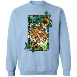 My Neighbor Totoro – Cat Bus Stained Glass Art Sweatshirt -Ghibli Shop redirect11282020041117 7