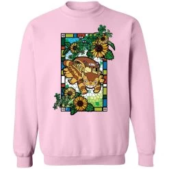 My Neighbor Totoro – Cat Bus Stained Glass Art Sweatshirt -Ghibli Shop redirect11282020041117 8 1