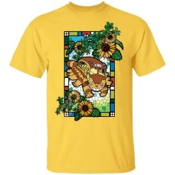 My Neighbor Totoro – Cat Bus Stained Glass Art T Shirt -Ghibli Shop redirect11282020041124 2 1