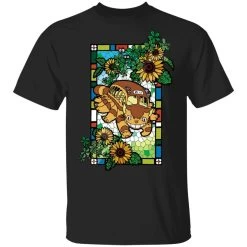 My Neighbor Totoro – Cat Bus Stained Glass Art T Shirt -Ghibli Shop redirect11282020041124 3 1