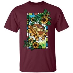 My Neighbor Totoro – Cat Bus Stained Glass Art T Shirt -Ghibli Shop redirect11282020041124 6 1