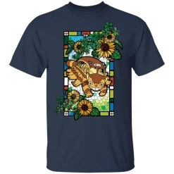 My Neighbor Totoro – Cat Bus Stained Glass Art T Shirt -Ghibli Shop redirect11282020041124 7 1