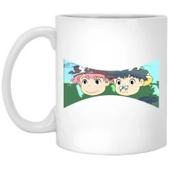 Ponyo And Sosuke Mug