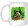 My Neighbor Totoro & Mei Water Color Art Mug