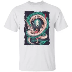 Spirited Away – Haku Dragon With Sen And No Face T Shirt -Ghibli Shop redirect11302020071116 1 1