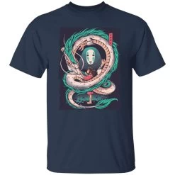 Spirited Away – Haku Dragon With Sen And No Face T Shirt -Ghibli Shop redirect11302020071116 7 1