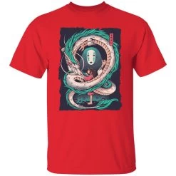 Spirited Away – Haku Dragon With Sen And No Face T Shirt -Ghibli Shop redirect11302020071116 8 1