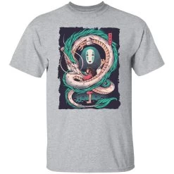 Spirited Away – Haku Dragon With Sen And No Face T Shirt -Ghibli Shop redirect11302020071116 9