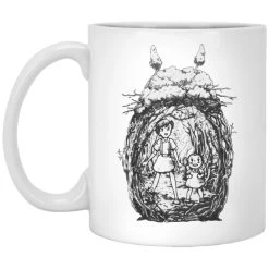 My Neighbor Totoro – Mei And Sastuki In The Forest Mug