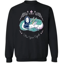 Spirited Away – No Face And Haku Dragon Sweatshirt 29 Spirited Away – No Face And Haku Dragon Sweatshirt -Ghibli Shop redirect11302020071138 2 1