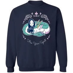 Spirited Away – No Face And Haku Dragon Sweatshirt 31 Spirited Away – No Face And Haku Dragon Sweatshirt -Ghibli Shop redirect11302020071138 4 1
