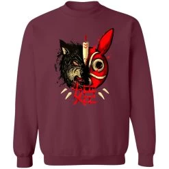 Princess Mononoke Mask & Wolf Sweatshirt 30 Princess Mononoke Mask & Wolf Sweatshirt -Ghibli Shop redirect12012020121210 3 1