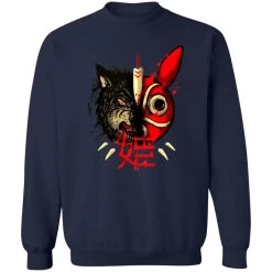 Princess Mononoke Mask & Wolf Sweatshirt 31 Princess Mononoke Mask & Wolf Sweatshirt -Ghibli Shop redirect12012020121210 4 1
