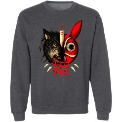 Princess Mononoke Mask & Wolf Sweatshirt 33 Princess Mononoke Mask & Wolf Sweatshirt -Ghibli Shop redirect12012020121210 6 1