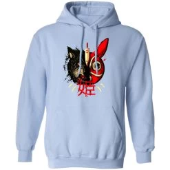 Princess Mononoke Mask & Wolf Hoodie -Ghibli Shop redirect12012020121240 6