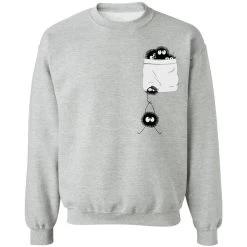 Spirited Away – Soot Ball In Pocket Sweatshirt 27 Spirited Away – Soot Ball In Pocket Sweatshirt -Ghibli Shop redirect12012020131209