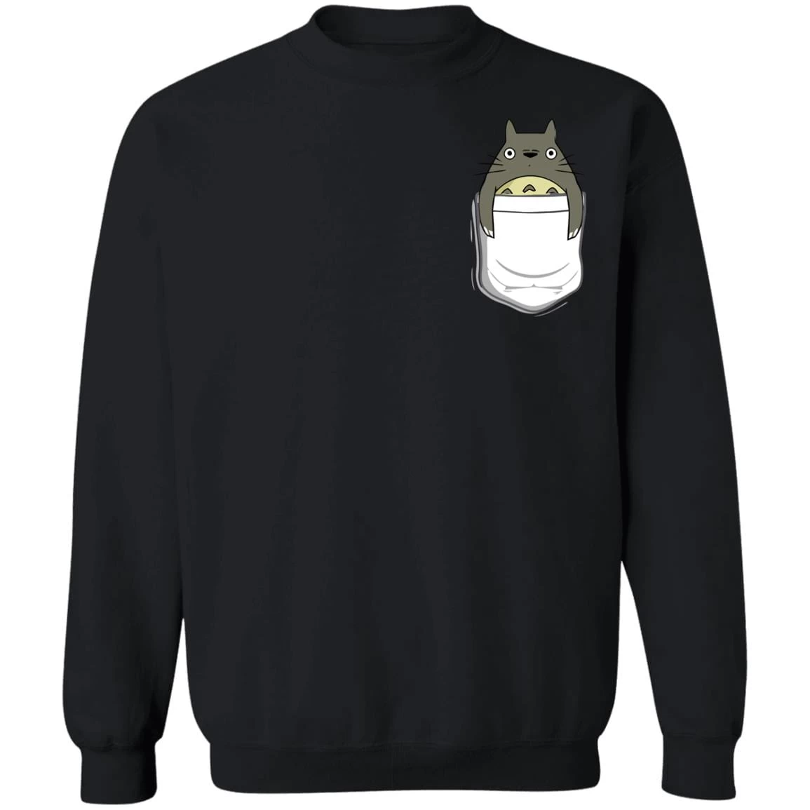 Totoro In Pocket Sweatshirt 4 Totoro In Pocket Sweatshirt - Image 2